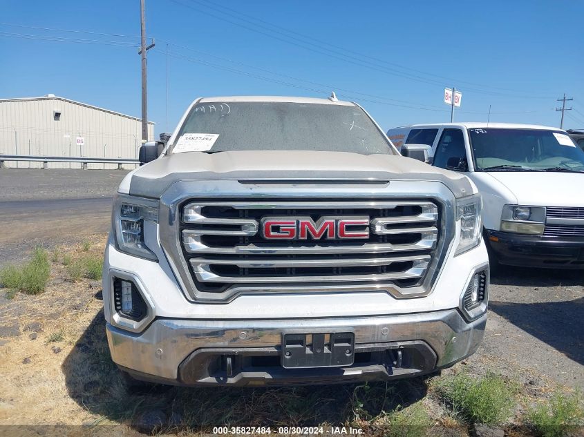 2021 GMC Sierra 1500 4Wd Short Box Slt VIN: 3GTU9DET5MG100193 Lot: 35827484