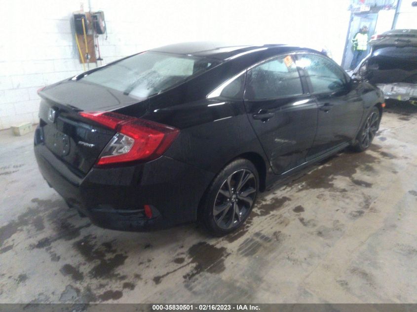 2020 Honda Civic Sport VIN: 2HGFC2F84LH595298 Lot: 35830501