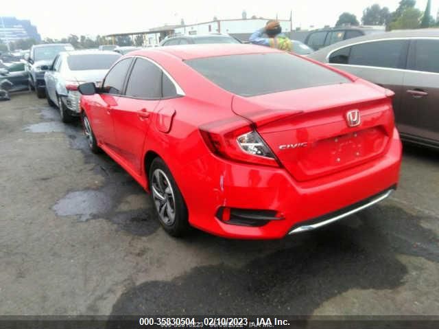 2HGFC2F66KH531115 2019 Honda Civic Lx