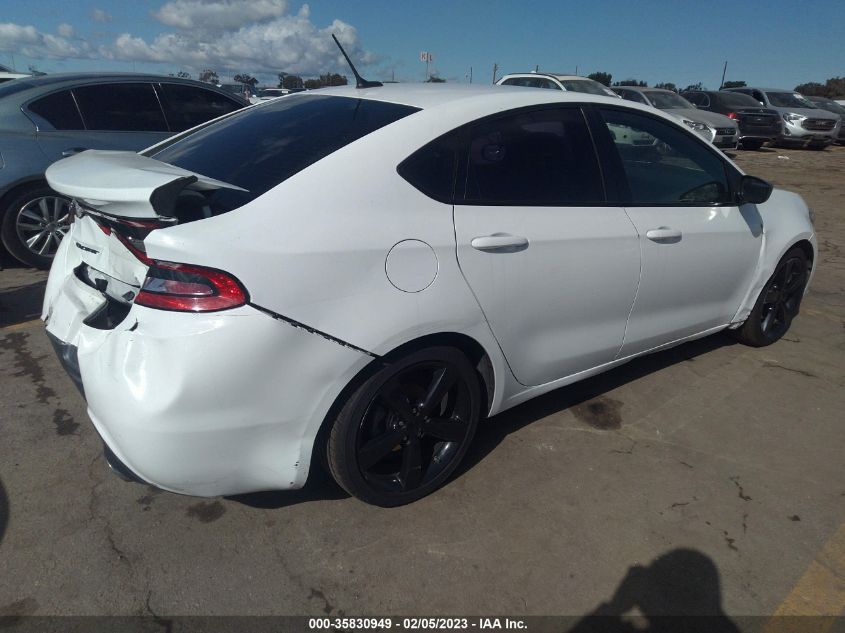 2014 Dodge Dart Sxt VIN: 1C3CDFBB5ED803507 Lot: 35830949