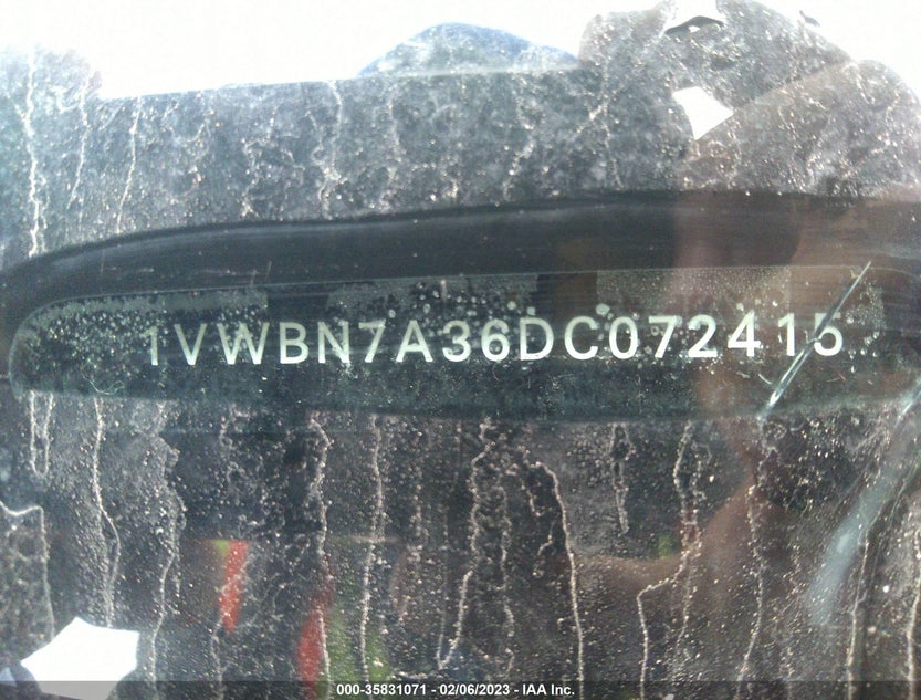 1VWBN7A36DC072415