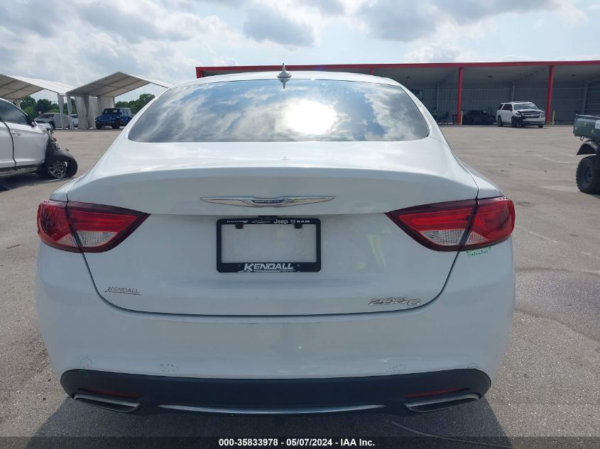 2015 Chrysler 200 C VIN: 1C3CCCCG3FN727941 Lot: 35833978