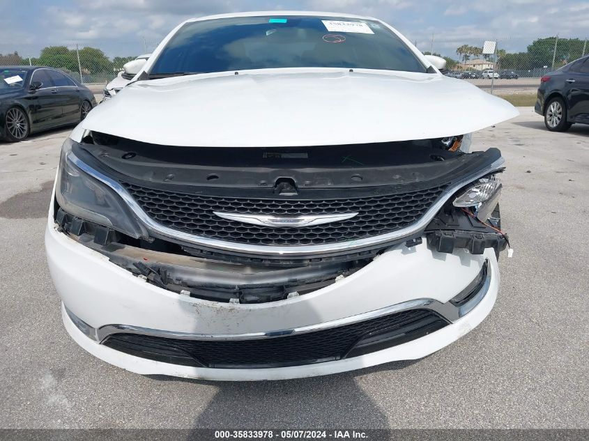 2015 Chrysler 200 C VIN: 1C3CCCCG3FN727941 Lot: 35833978