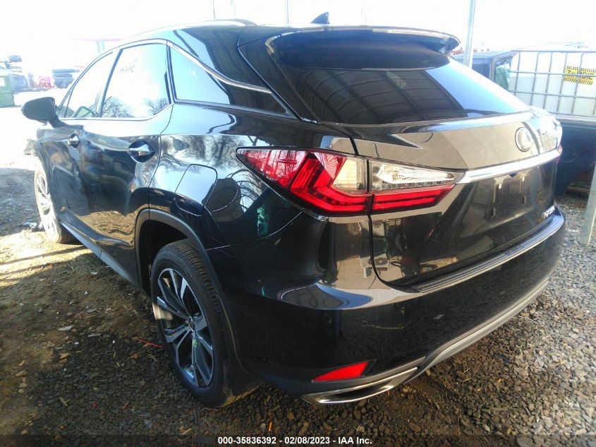 2022 Lexus Rx 350 VIN: 2T2HZMDA4NC341199 Lot: 35836392