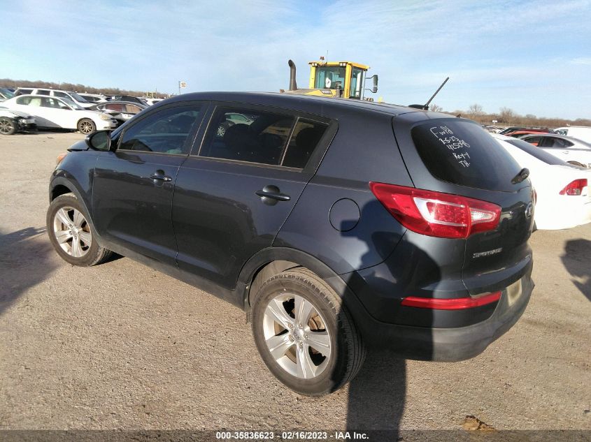 2013 Kia Sportage Lx VIN: KNDPB3A27D7375939 Lot: 35836623