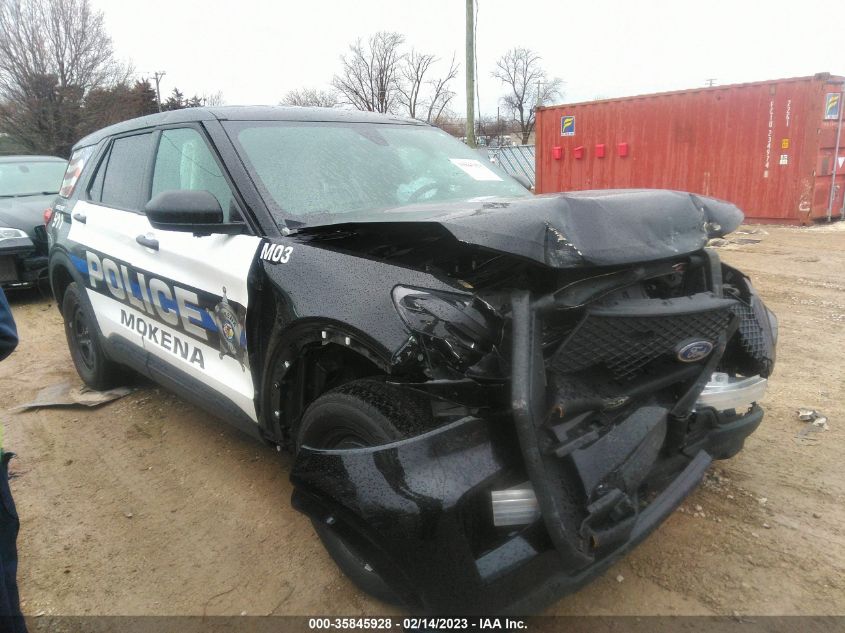 1FM5K8AB3NGA57060 2022 Ford Police Interceptor Utility