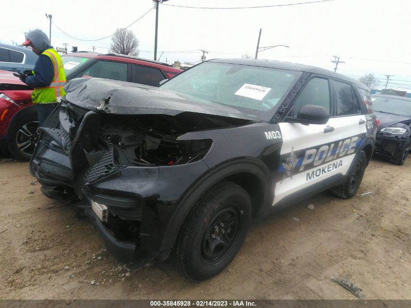 2022 Ford Police Interceptor Utility VIN: 1FM5K8AB3NGA57060 Lot: 35845928