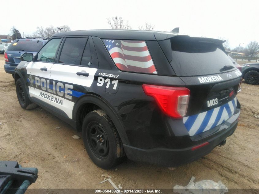 1FM5K8AB3NGA57060 2022 Ford Police Interceptor Utility