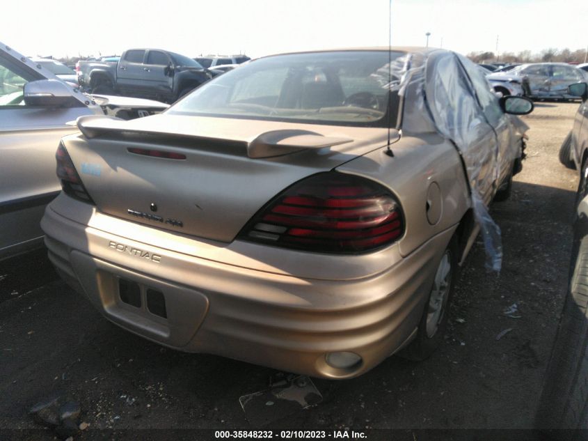 2002 Pontiac Grand Am Se1 VIN: 1G2NF52E12M500498 Lot: 35848232