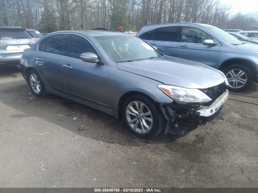 2013 Hyundai Genesis 3.8 VIN: KMHGC4DD1DU258242 Lot: 35848758