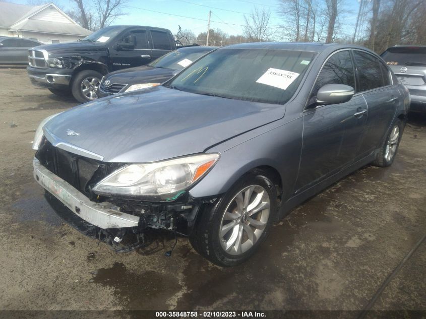 2013 Hyundai Genesis 3.8 VIN: KMHGC4DD1DU258242 Lot: 35848758