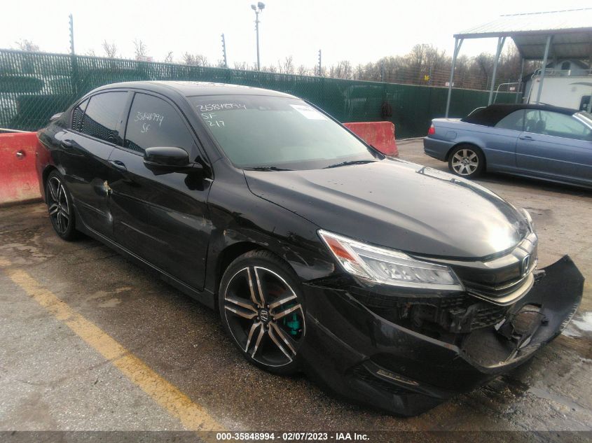 2017 Honda Accord Touring V6 VIN: 1HGCR3F9XHA035310 Lot: 35848994