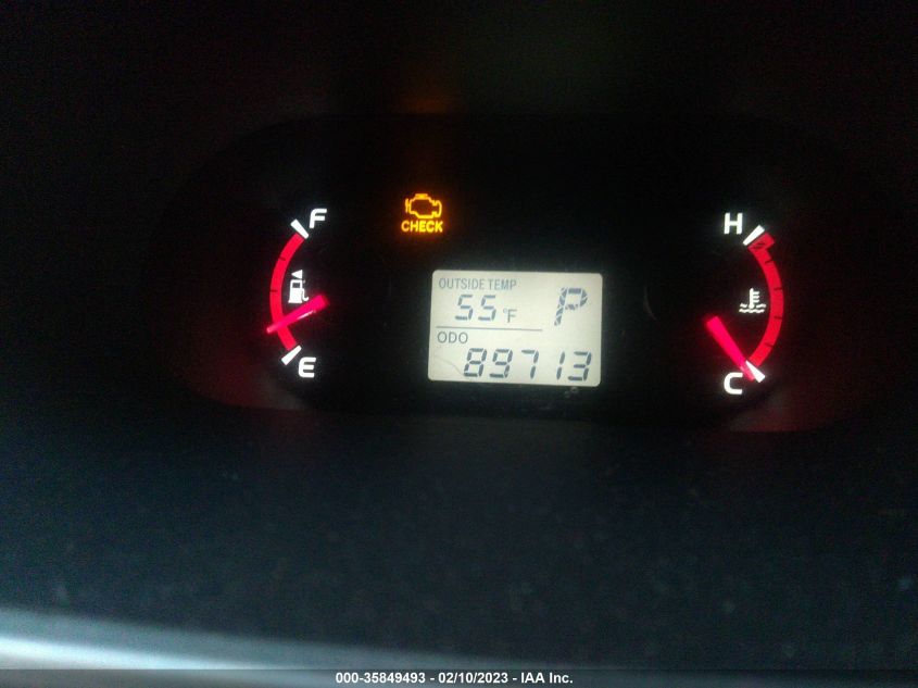 2009 Toyota Matrix S VIN: 2T1KE40E69C019751 Lot: 35849493