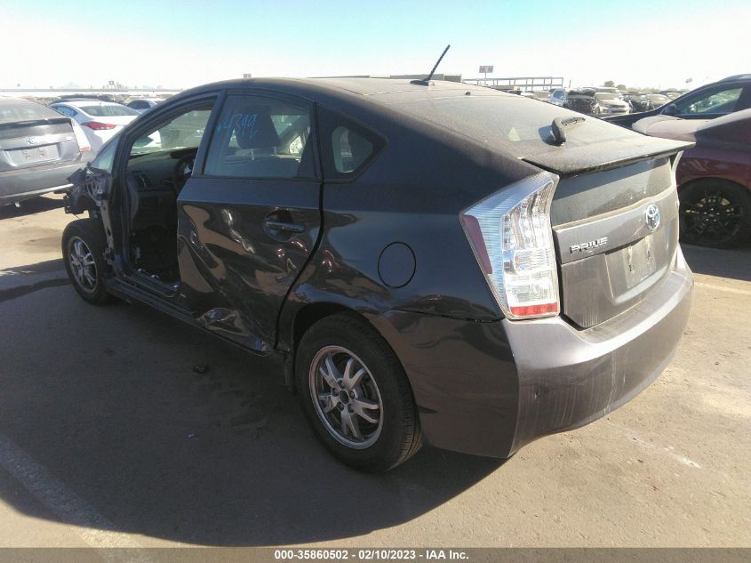 JTDKN3DU9B1374399 2011 Toyota Prius Two