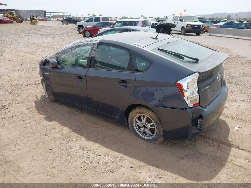 JTDKN3DU7B0257393 2011 Toyota Prius Three