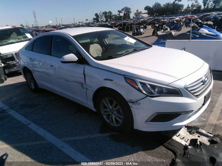 2016 Hyundai Sonata Se VIN: 5NPE24AF3GH379647 Lot: 35860657