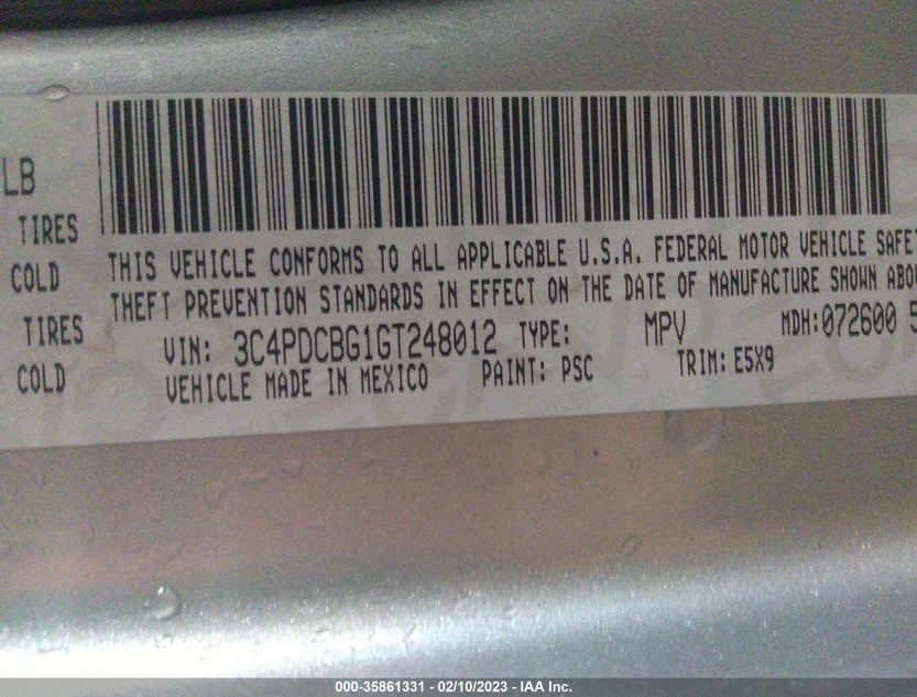 3C4PDCBG1GT248012