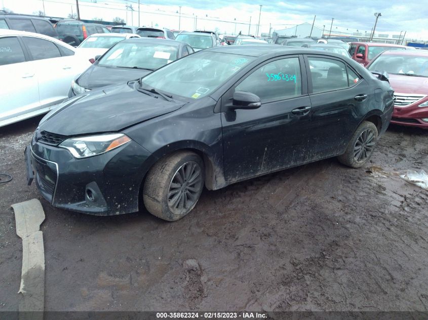 2014 Toyota Corolla S Plus VIN: 2T1BURHE3EC030205 Lot: 39115420