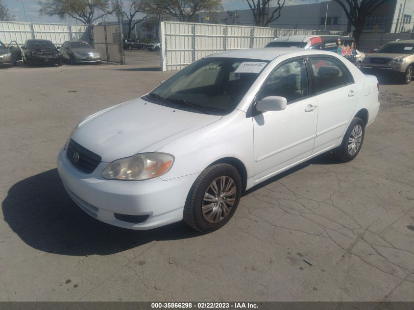 2004 Toyota Corolla Ce/S/Le VIN: 1NXBR32E84Z225592 Lot: 35866298