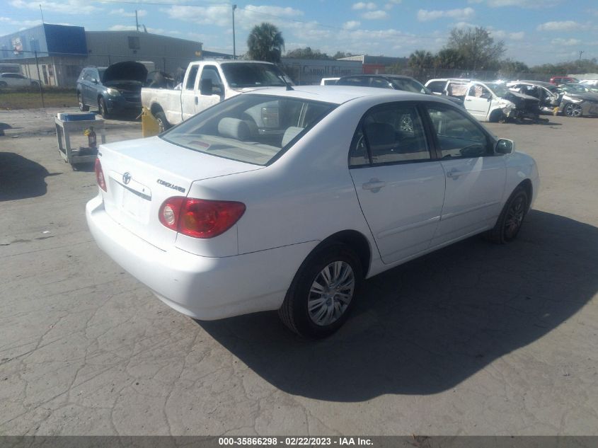 2004 Toyota Corolla Ce/S/Le VIN: 1NXBR32E84Z225592 Lot: 35866298