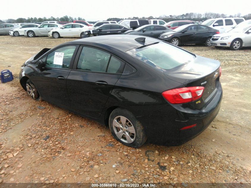 2017 Chevrolet Cruze Ls Auto VIN: 1G1BC5SM1H7236505 Lot: 35868610