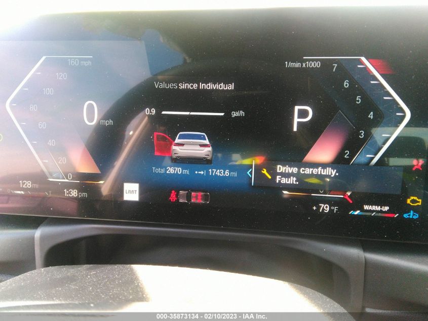 2023 BMW 330I VIN: 3MW69FF03P8C84263 Lot: 39243223