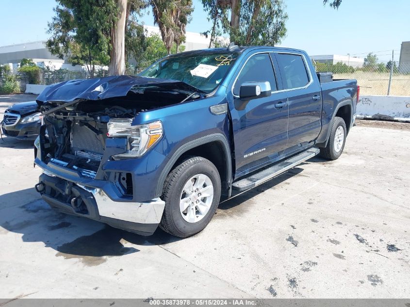 2020 GMC Sierra 1500 VIN: 3GTP8BEK5LG397752 Lot: 35873978