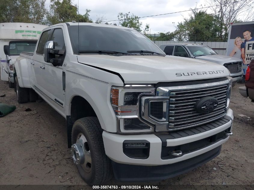 2021 Ford Super Duty F-350 Drw Xl/Xlt/Lariat/King Ranch/Platinum/Limited VIN: 1FT8W3DT5MEC48101 Lot: 35874763