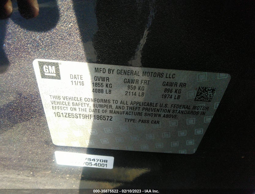 1G1ZE5ST9HF186572
