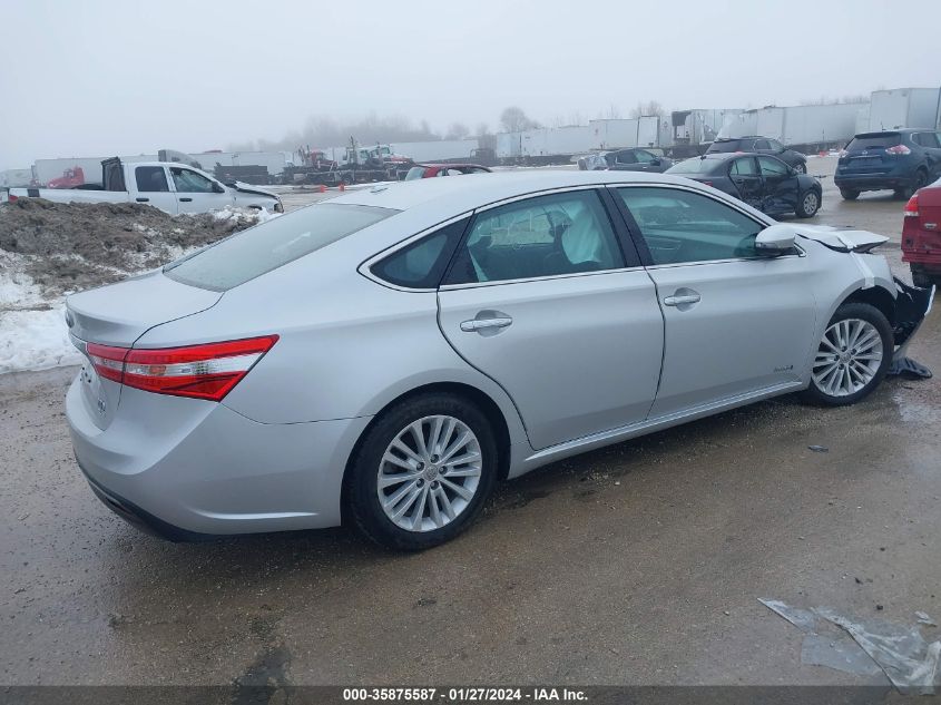 2013 Toyota Avalon Hybrid Xle Touring VIN: 4T1BD1EB5DU016587 Lot: 35875587