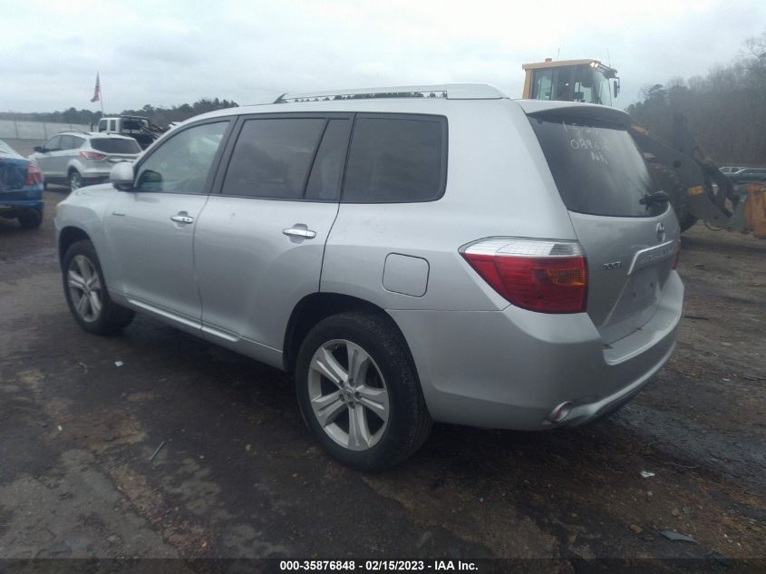 2009 Toyota Highlander Limited VIN: JTEDS42A792089636 Lot: 35876848