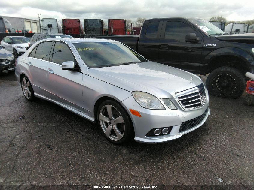 WDDHF5GB5AA130296 2010 Mercedes-Benz E 350