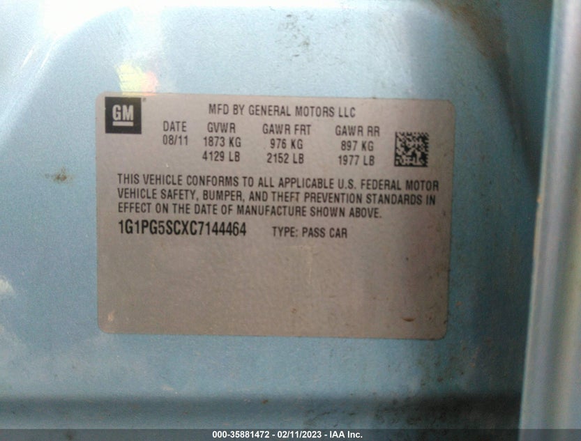 1G1PG5SCXC7144464
