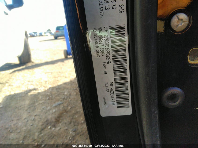 2C3CDZDJ3GH312266 2016 Dodge Challenger Srt 392