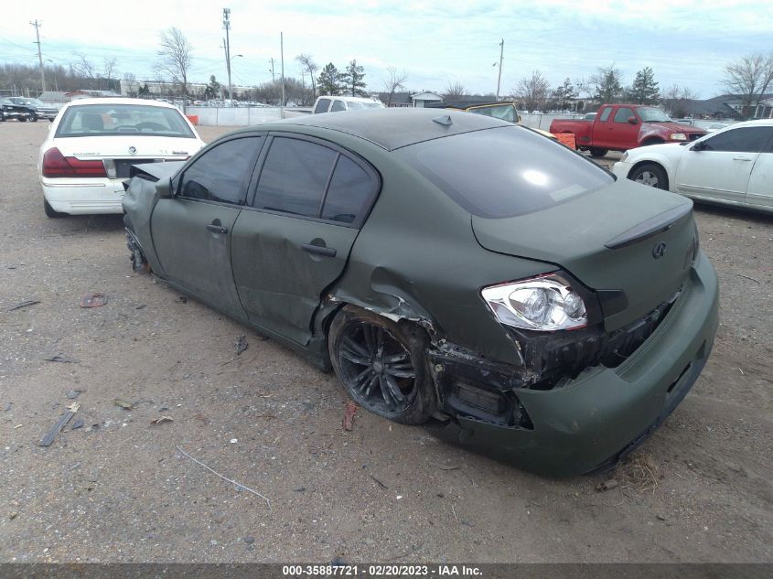 2013 Infiniti G37X VIN: JN1CV6AR8DM763187 Lot: 35887721