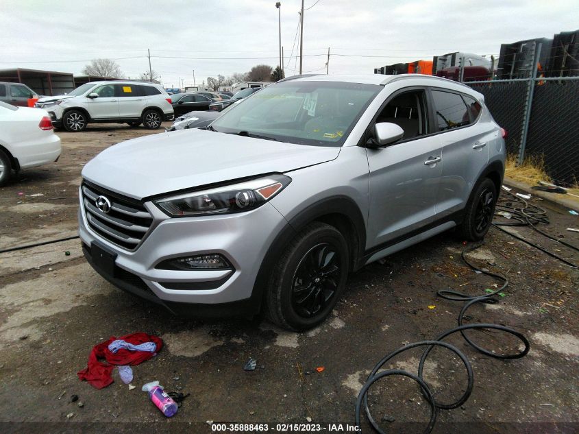 2018 Hyundai Tucson Sel VIN: KM8J33A45JU721578 Lot: 35888463