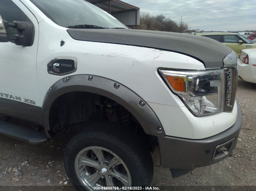 2017 Nissan Titan Xd Platinum Reserve VIN: 1N6BA1F42HN575024 Lot: 35888769