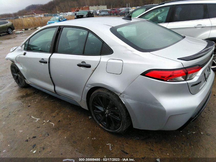 2021 Toyota Corolla Se Nightshade Edition VIN: 5YFS4MCE5MP068298 Lot: 35889480