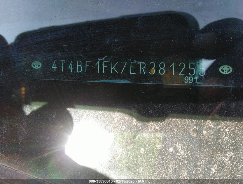 4T4BF1FK7ER381255