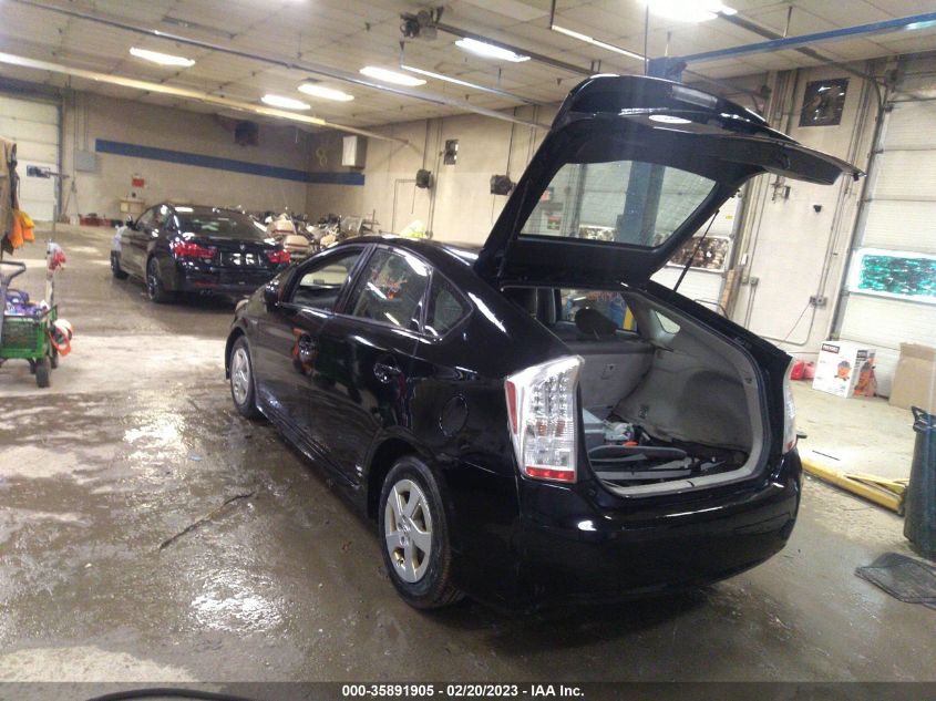 2011 Toyota Prius Three VIN: JTDKN3DU3B0271291 Lot: 35891905