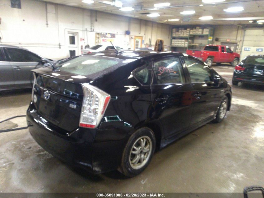 2011 Toyota Prius Three VIN: JTDKN3DU3B0271291 Lot: 35891905