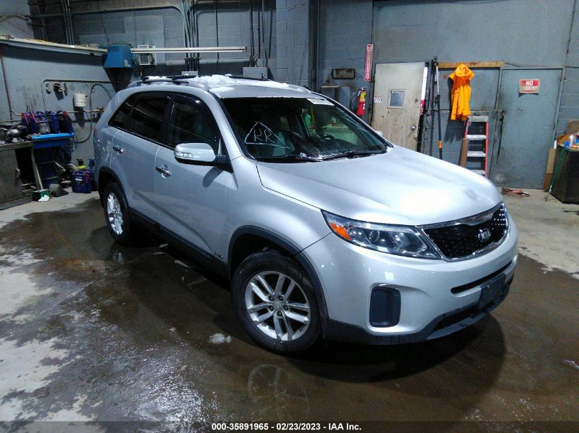 2014 Kia Sorento Lx V6 VIN: 5XYKTDA73EG524344 Lot: 35891965