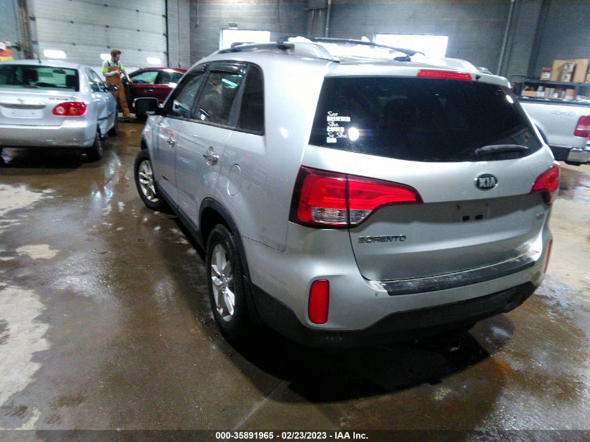 2014 Kia Sorento Lx V6 VIN: 5XYKTDA73EG524344 Lot: 35891965