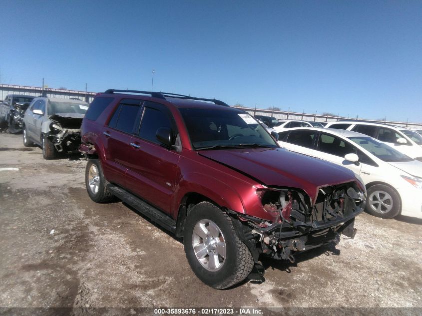 2007 Toyota 4Runner Sr5 V6 VIN: JTEZU14R478081828 Lot: 35893676