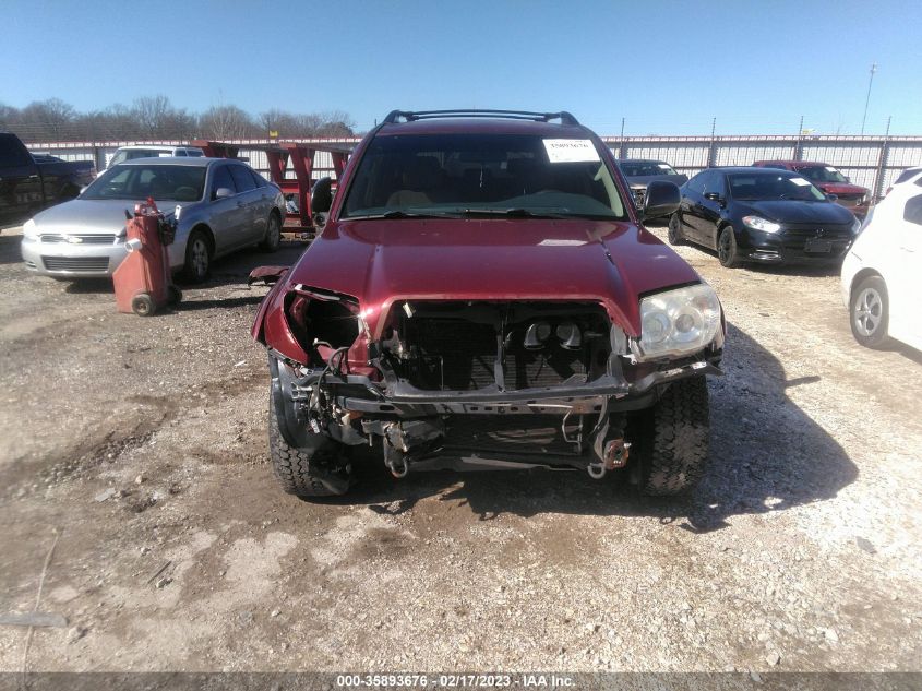 2007 Toyota 4Runner Sr5 V6 VIN: JTEZU14R478081828 Lot: 35893676