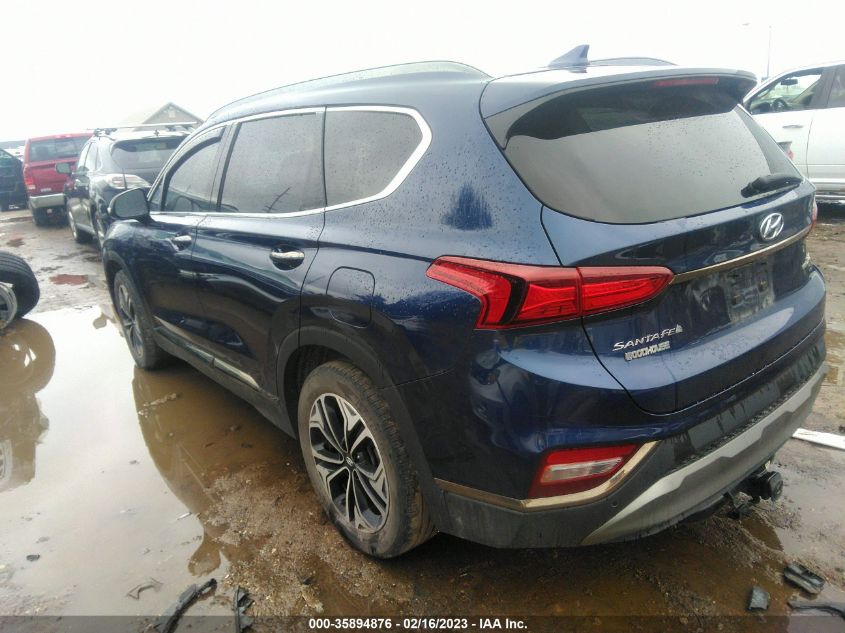 2020 Hyundai Santa Fe Limited 2.0T VIN: 5NMS5CAA3LH272095 Lot: 35894876