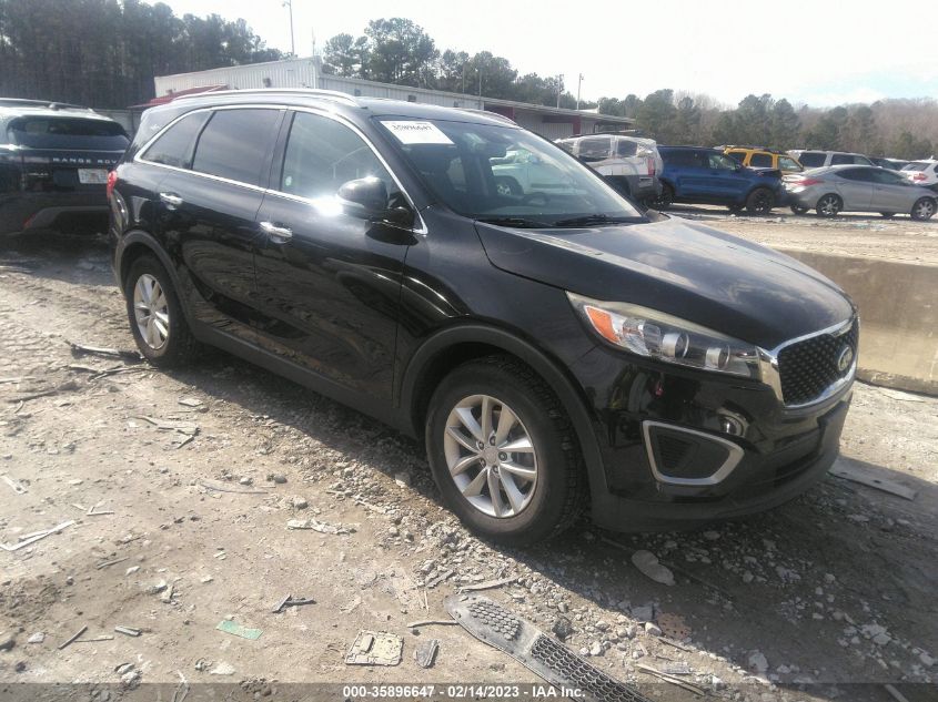 2017 Kia Sorento 3.3L Lx VIN: 5XYPG4A56HG188962 Lot: 35896647