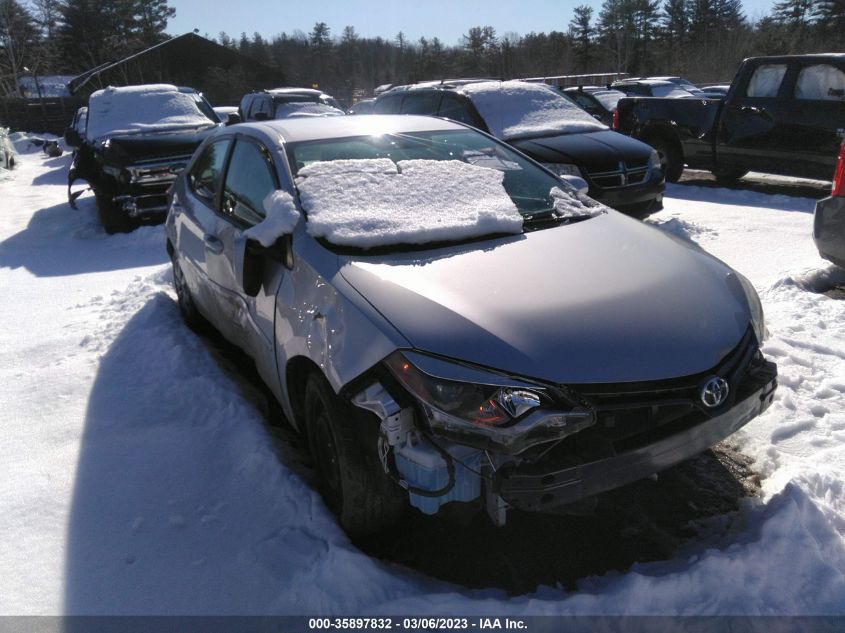 2016 Toyota Corolla Le VIN: 2T1BURHE4GC587644 Lot: 35897832