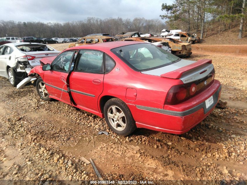 2003 Chevrolet Impala Ls VIN: 2G1WH52K439215480 Lot: 35903345