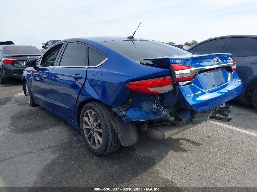 2017 Ford Fusion Se VIN: 3FA6P0HD3HR312926 Lot: 35903937